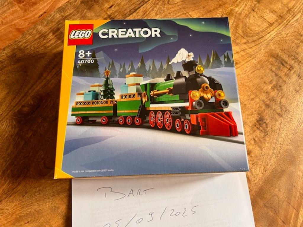 Lego set 40700 kersttreintje, Ophalen of Verzenden, Nieuw, Complete set, Lego