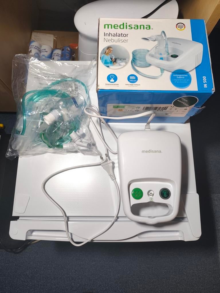 Medisana IN 500 inhalator als nieuw, Ophalen of Verzenden, Zo goed als nieuw, Overige typen
