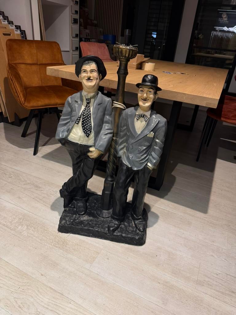 Lamp Laurel & Hardy, Huis en Inrichting, Ophalen, Zo goed als nieuw