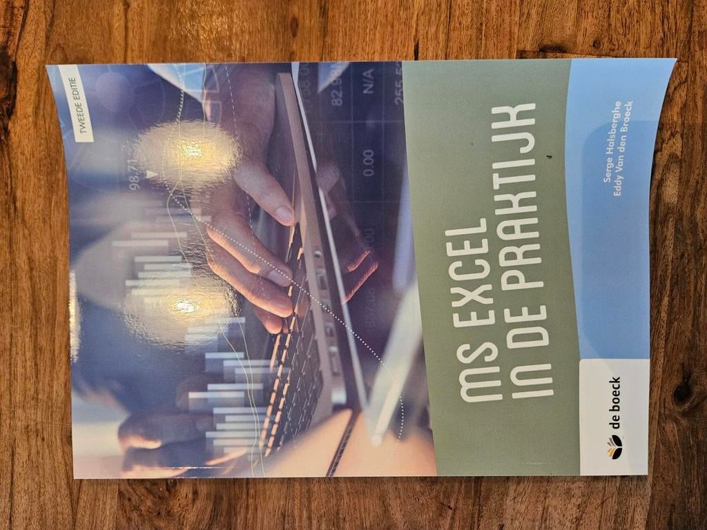 MS Excel in de praktijk 2024, Boeken, Schoolboeken, Informatica en Computer, Nieuw, Ophalen of Verzenden, Serge Halsberghe en Eddy Van den Broeck