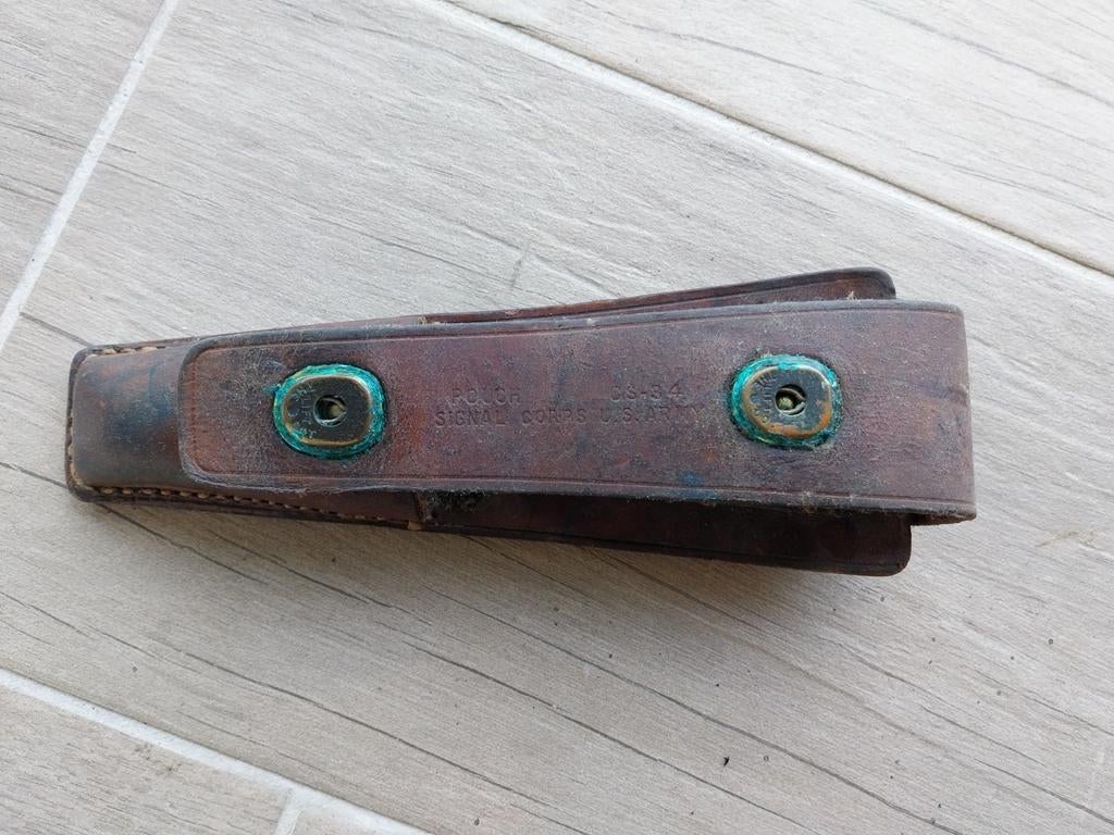 Pochette US signal corps CS-34 WW2 40-45, Enlèvement ou Envoi