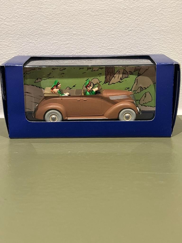 La Ford V8 décapotable, Les voitures de Tintin, 1/43, Enlèvement ou Envoi, Comme neuf, Voiture