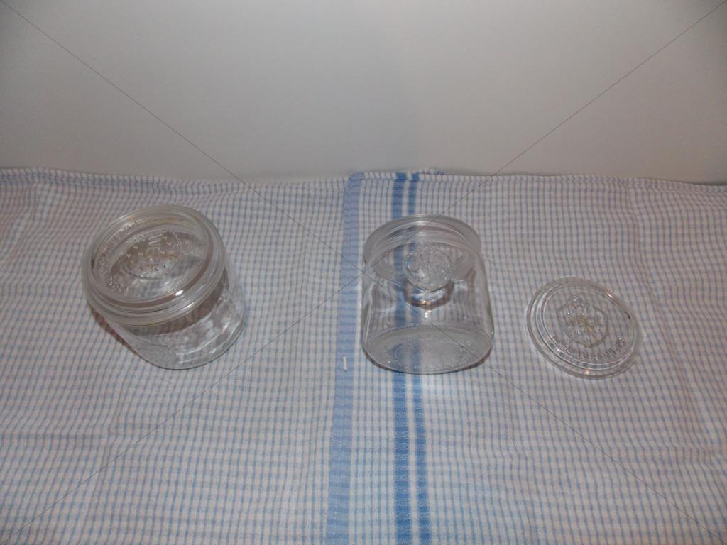 Weckpotten, Inmaakglas, Steriliseerbokaal, Huis en Inrichting, Ophalen, Glas, Overige stijlen, Glas of Glazen