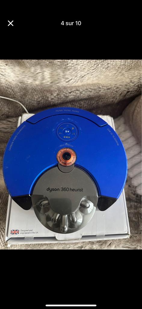 Dyson 360 Heurist, Ophalen, Gebruikt, Reservoir, Robotstofzuiger