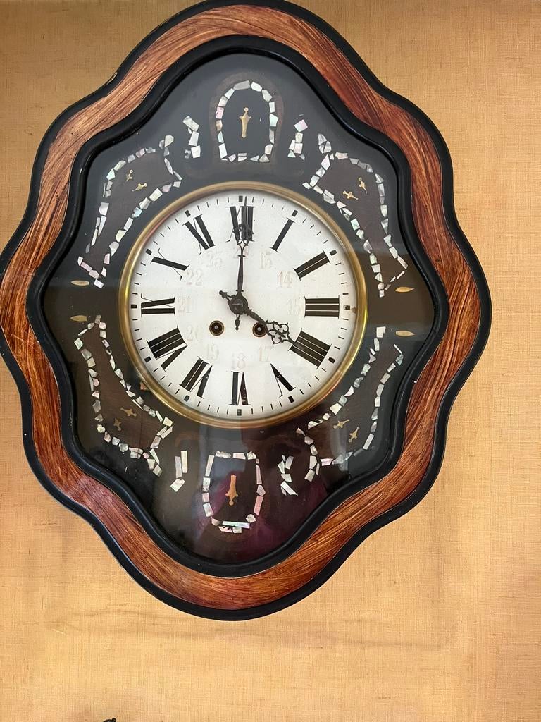 ‘ Oeil de Boeuf’ antieke klok, Antiquités & Art, Enlèvement