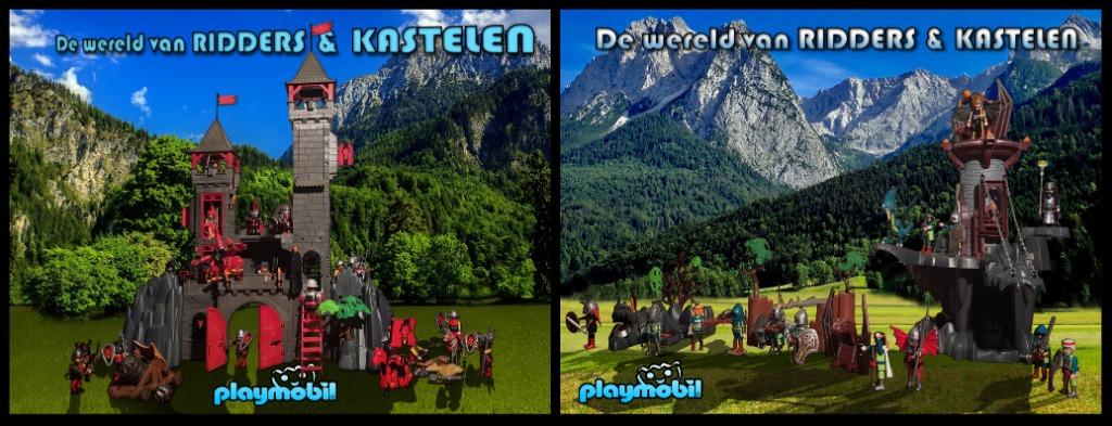 PLAYMOBIL: De wereld van RIDDERS & KASTELEN (thema-pakket), Kinderen en Baby's, Speelgoed | Playmobil, Ophalen of Verzenden, Zo goed als nieuw