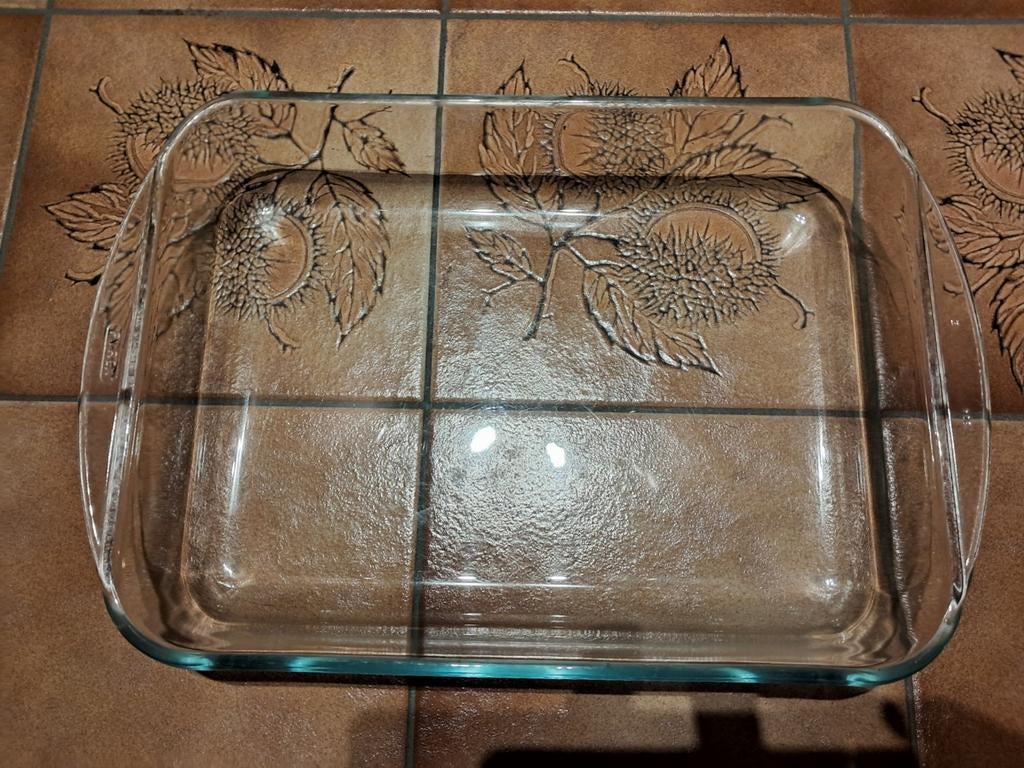Plat rectangulaire Pyrex, Maison & Meubles, Cuisine | Vaisselle, Enlèvement ou Envoi, Utilisé, Verre, Récipient(s)