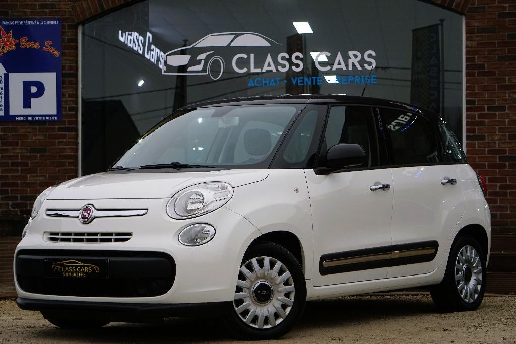 Fiat 500L 1.4i Pop Star CARPLAY CLIM PDC CRUISEBOEK EUR6B, Auto's, Fiat, Voorwielaandrijving, Euro 6, Wit, 5 deurs