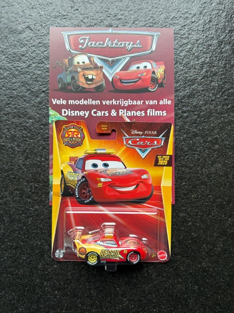 Cars Disney Pixar Race & Rescue Lightning McQueen, Ophalen of Verzenden, Nieuw