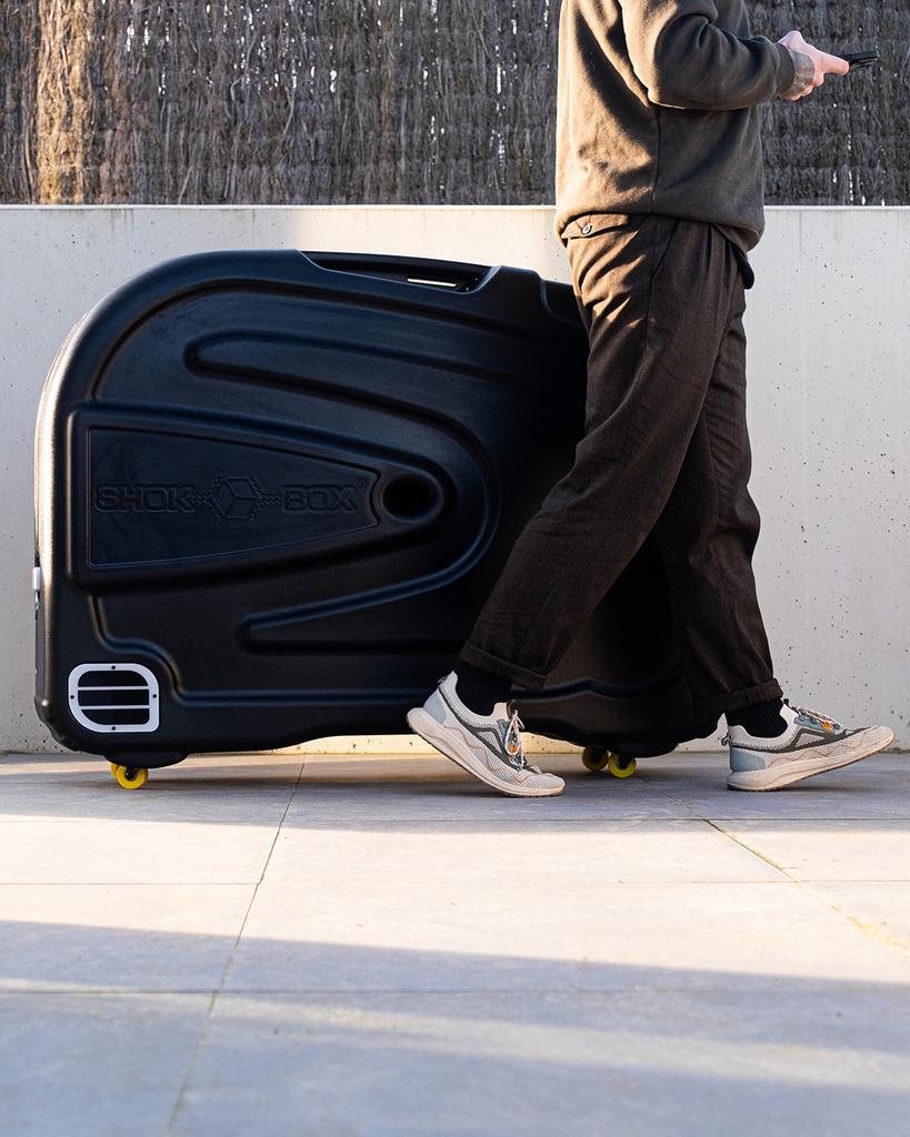 Location valise vélo / fiets box te huur, Enlèvement, Comme neuf