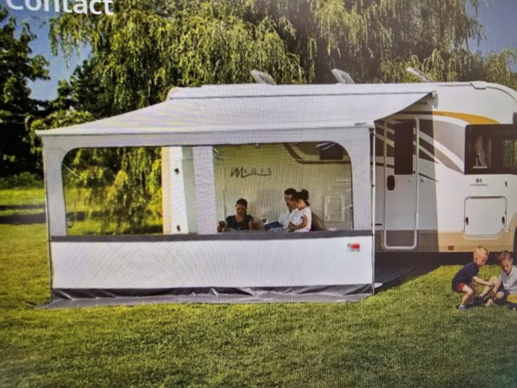 Paroi avant Fiamma Blocker PRO 235 cm pour auvent de 250 m, Caravanes & Camping, Camping-cars, Entreprise, Auvent, Enlèvement