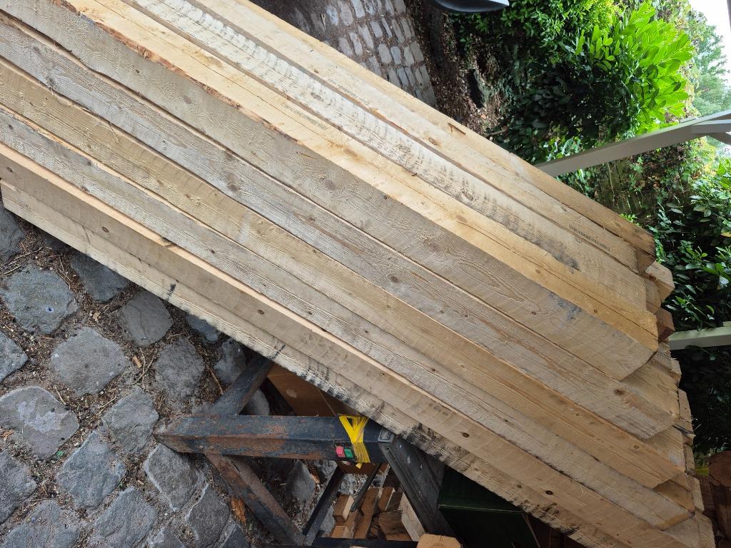 Poutre en bois 10 x 10 cm, 2 mètres de long, Enlèvement ou Envoi, Comme neuf, 180 à 250 cm, Poutres