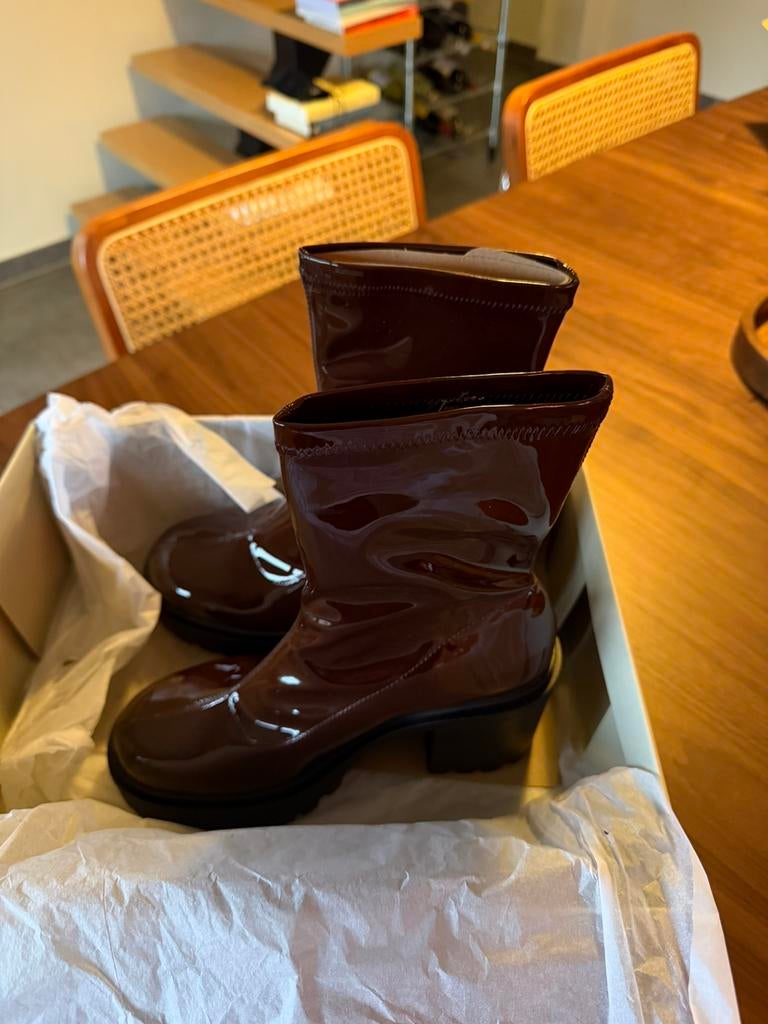 Schoenen, Ophalen, Bruin, Lage of Enkellaarzen, Nieuw