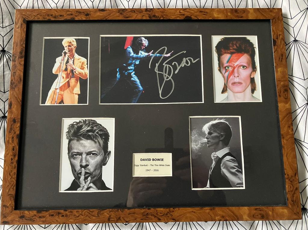 Handtekening David Bowie, Ophalen of Verzenden, Zo goed als nieuw