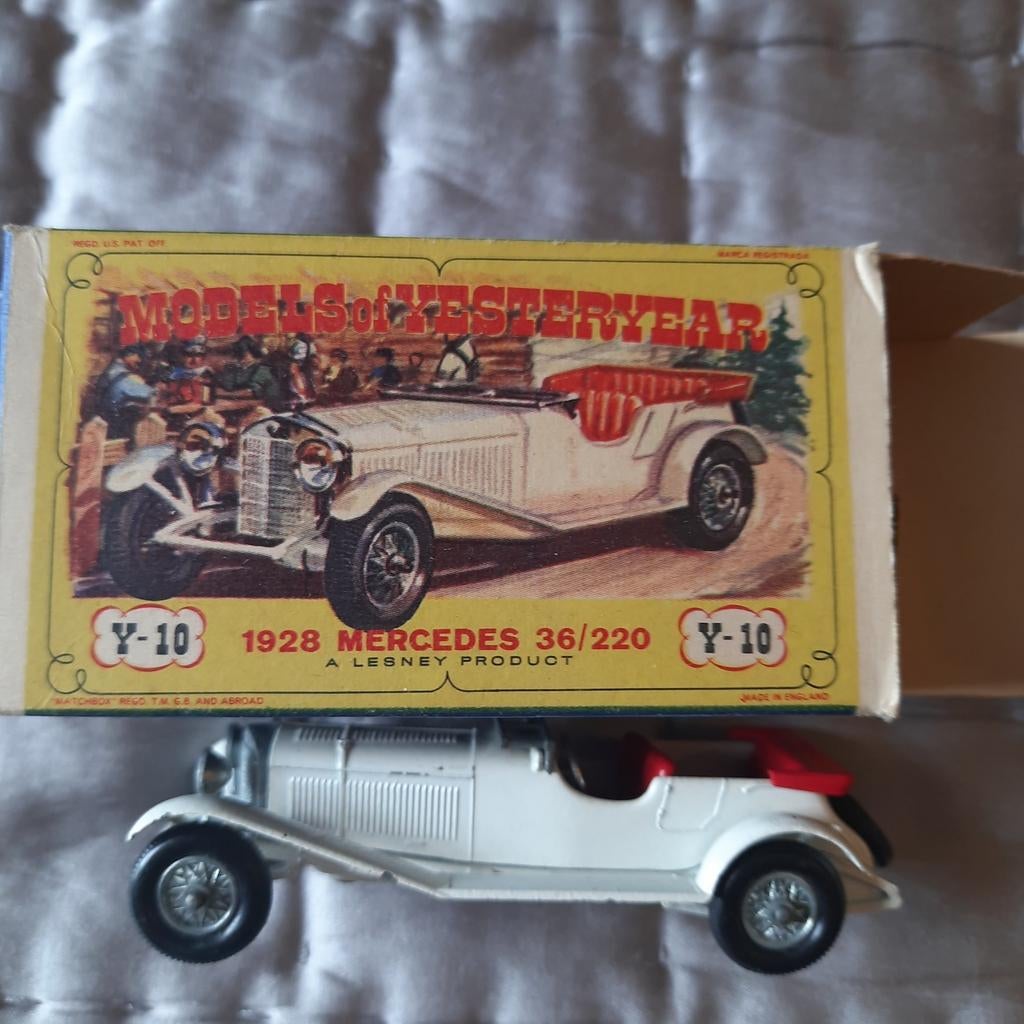 MATCHBOX MOYY Y-10 : MERCEDES 36/220 1928 *VINTAGE, Enlèvement, Neuf, Voiture, Matchbox