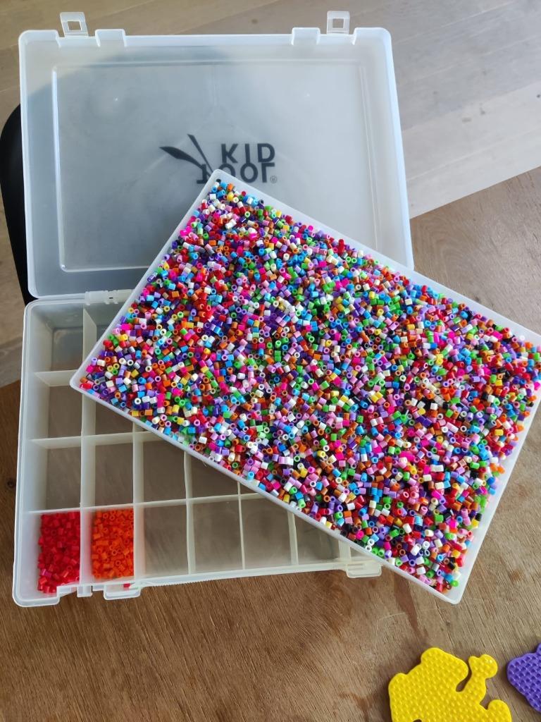 Strijkparels-opbergdoos-figuren/vormen, Ophalen, Zo goed als nieuw