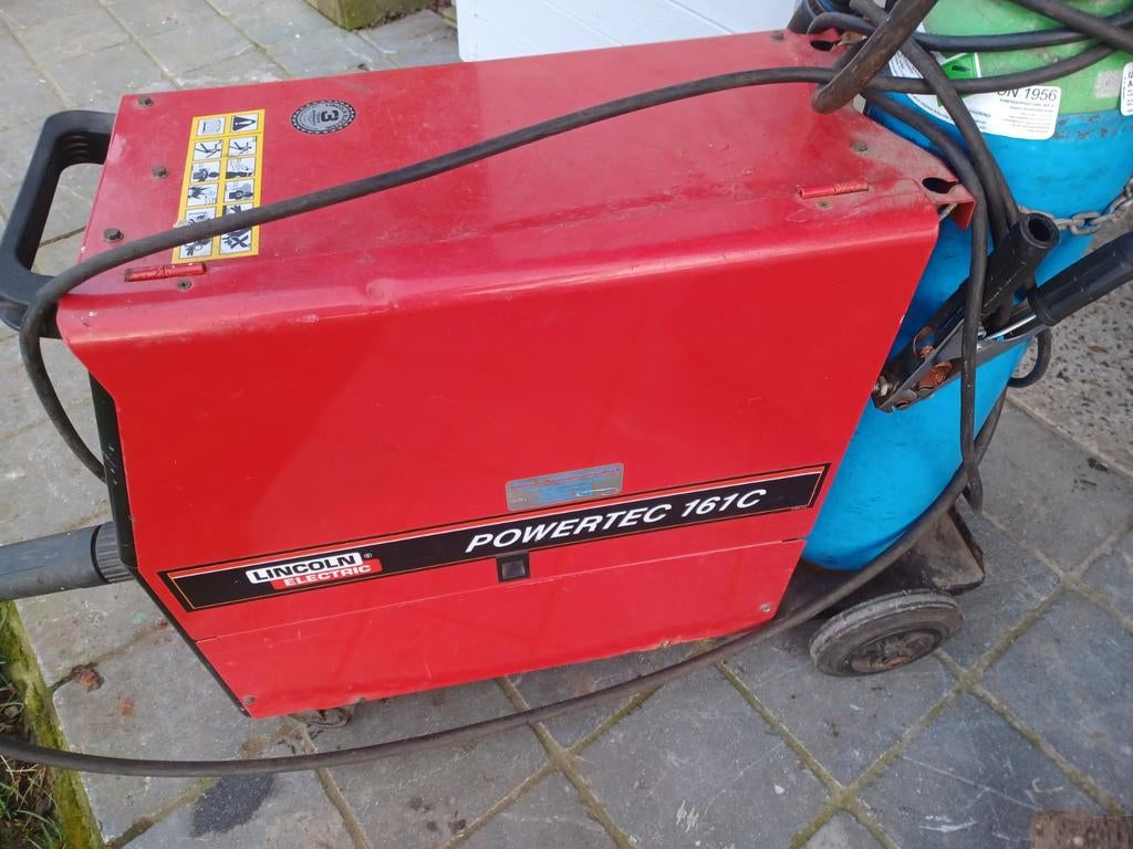 Machine à souder Lincoln Electric Powertec 161 C Mig, Enlèvement