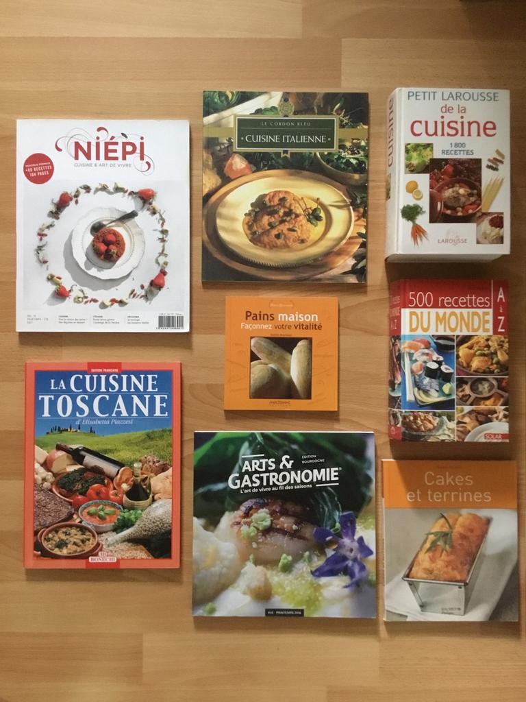 Livres de cuisine (français), Enlèvement ou Envoi