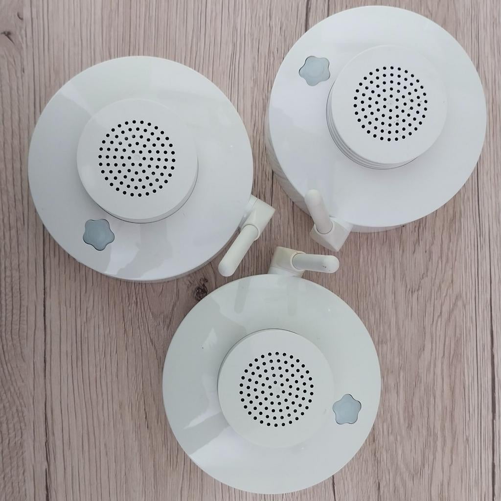 3 détecteurs de fumée Verisure, Bricolage & Construction, Systèmes d'alarme, Enlèvement, Utilisé, Autres types, Sans fil