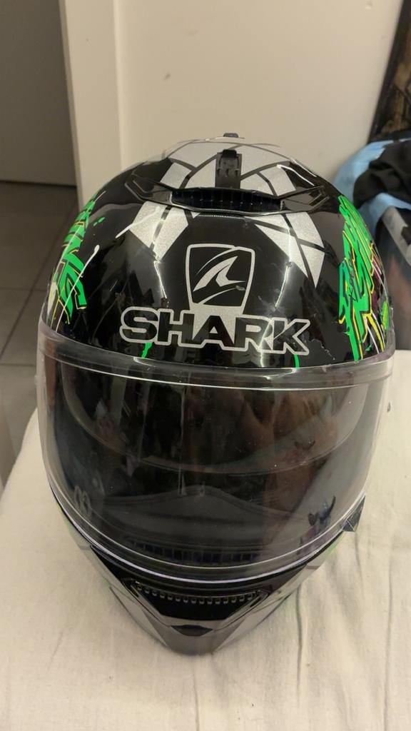 Shark spartan maat s, Motoren, Kleding | Motorhelmen, Ophalen, S, Shark