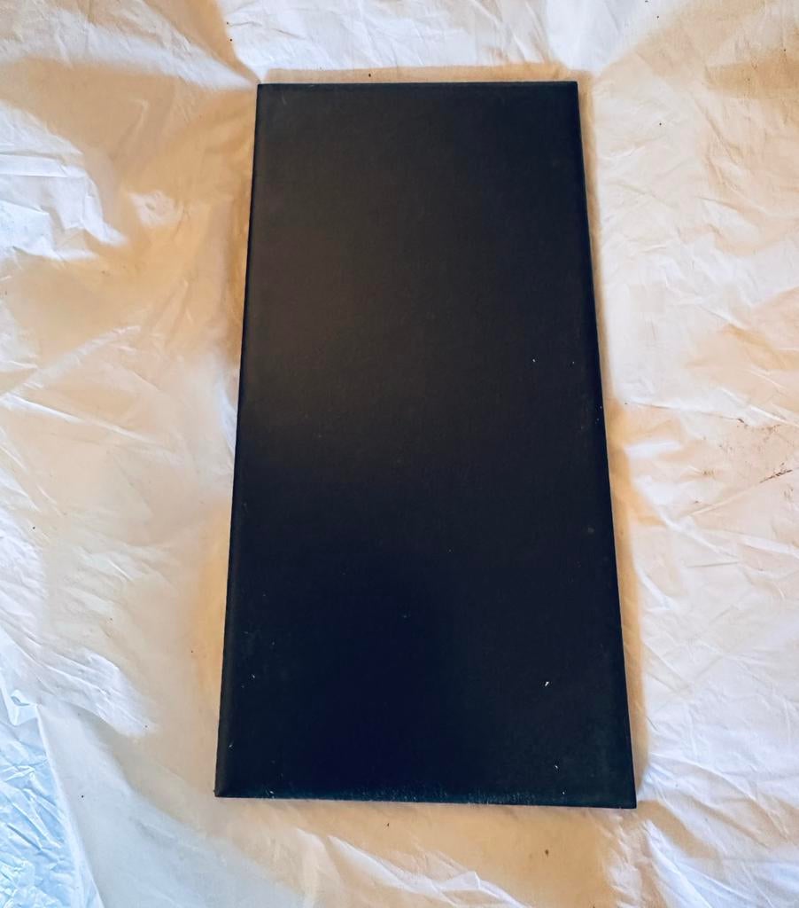 Faïence Murale CERAMICA VOGUE Noir Mat 20×10 cm (78 pièces), Bricolage & Construction, 20 à 40 cm, Céramique, Enlèvement, Moins de 20 cm