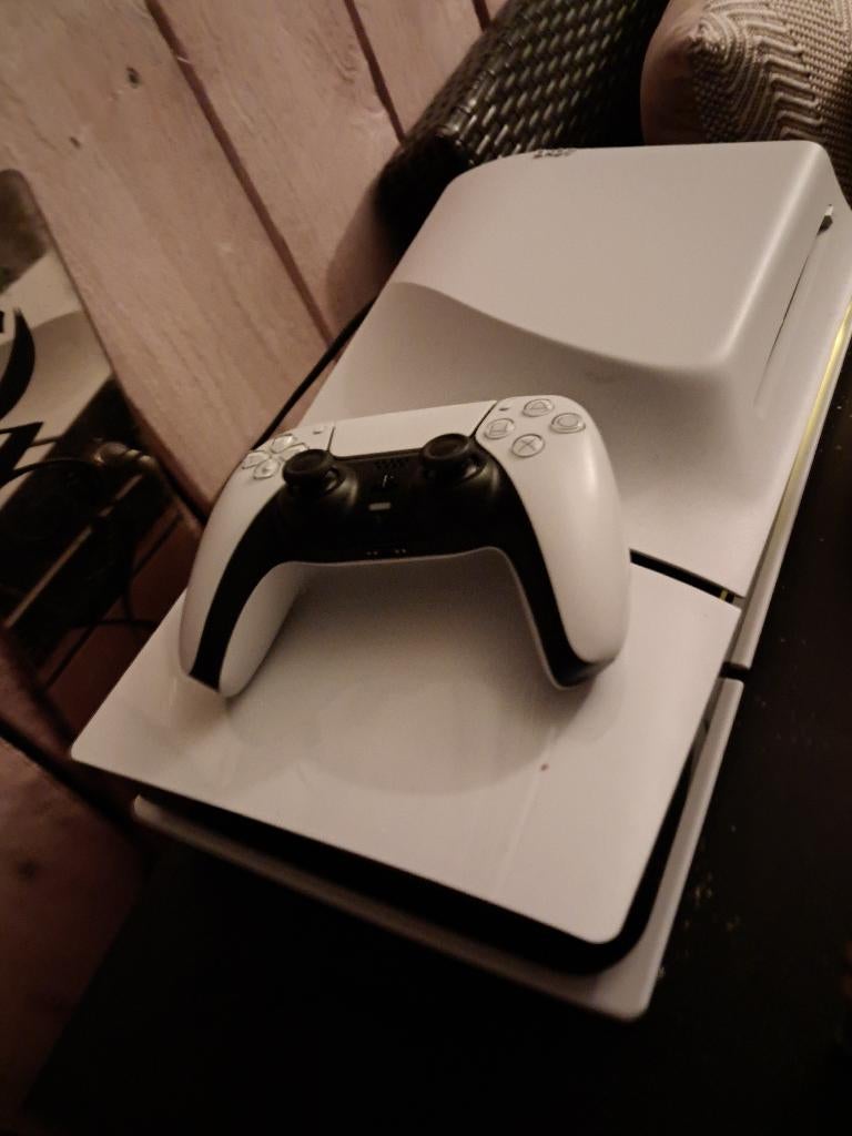 Ps 5 wit in perfecte staat plus 1 controler + spiderman, Enlèvement, Comme neuf