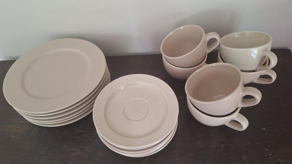 18-delig koffieservies, Ophalen