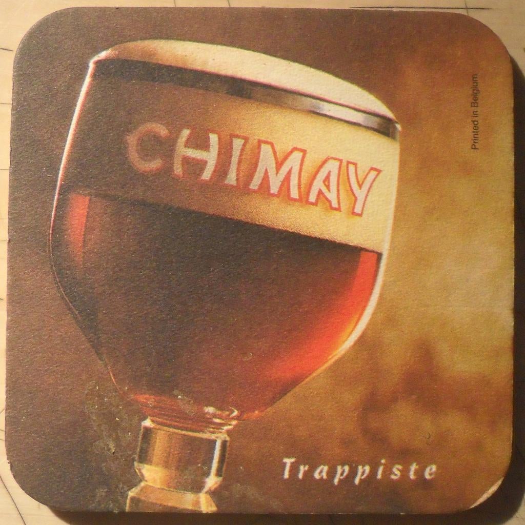 Sous-bock Chimay, Collections, Marques de bière, Enlèvement ou Envoi, Sous-bock