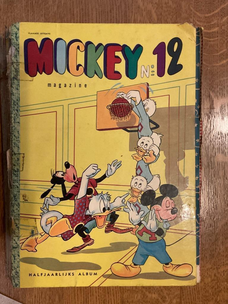 Verzamelalbum Mickey Magazine nr 12 - 50s, Verzamelen, Disney, Verzenden