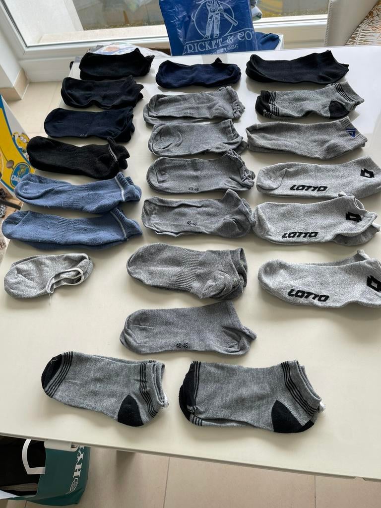 26  paar  sokken kousen 43-44  sportsokken, Kleding | Heren, Sokken en Kousen, Ophalen, Gedragen