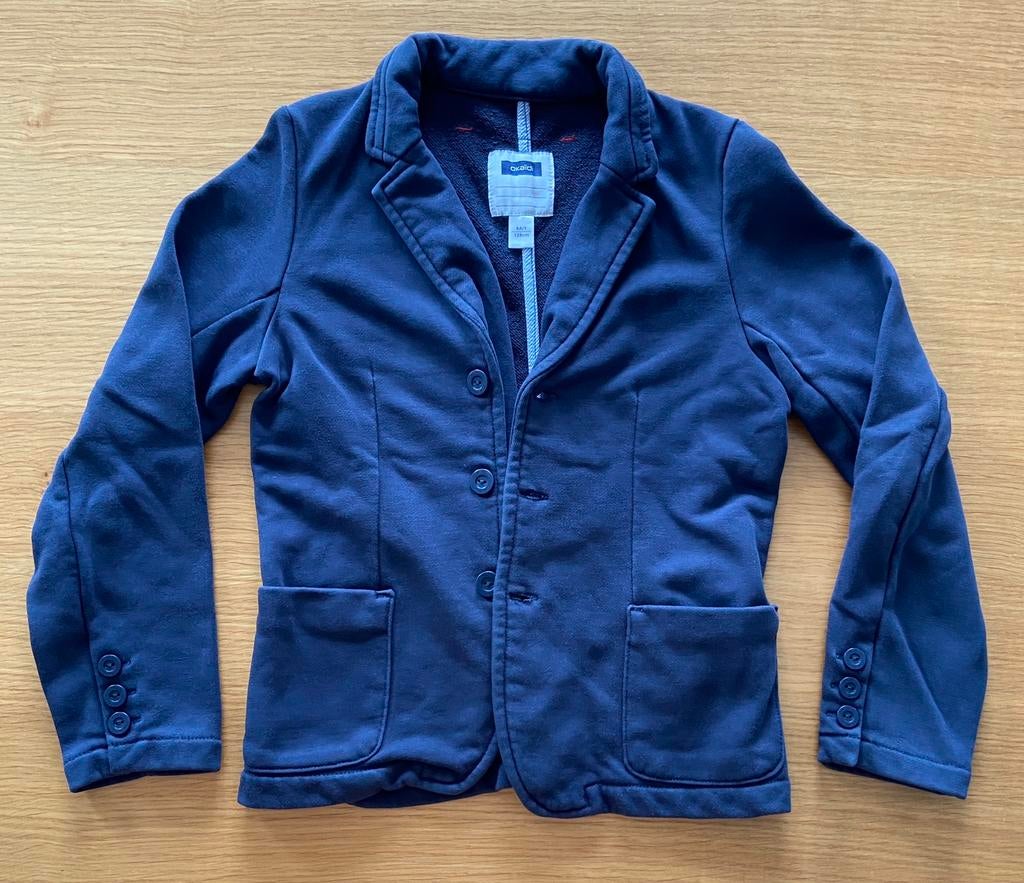 Veste / Blazer bleu marine - 8 ans - 7€, Garçon, Enlèvement ou Envoi, Comme neuf, Pull ou Veste