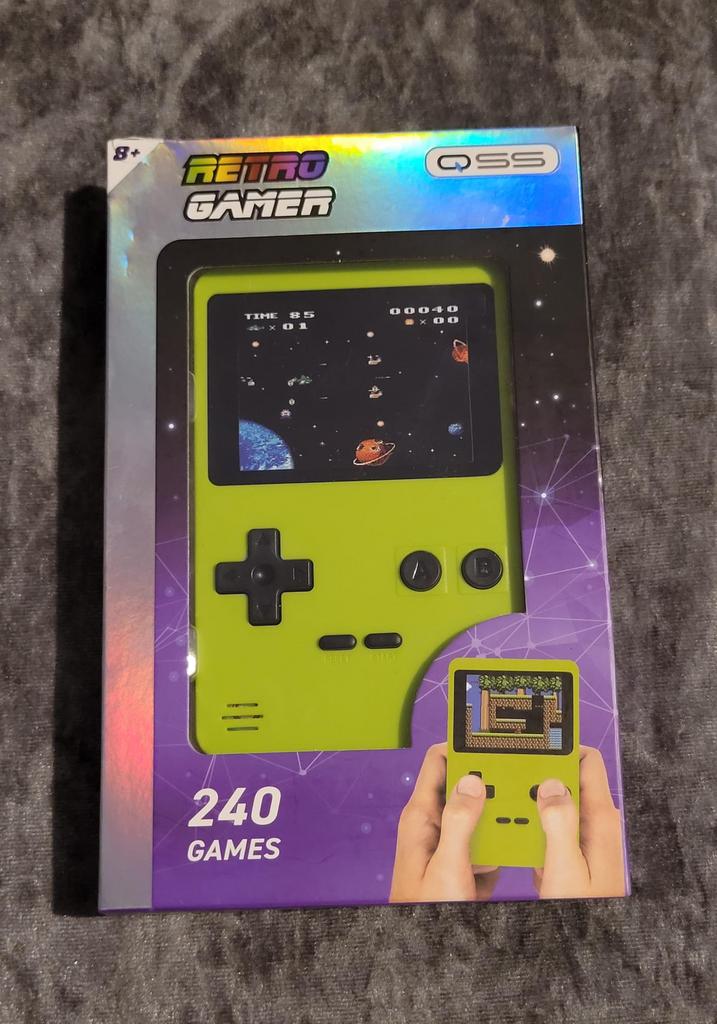 NIEUWE RETROGAMER 240 gameconsole., Games en Spelcomputers, Spelcomputers | Nintendo Game Boy, Ophalen, Nieuw, Overige modellen