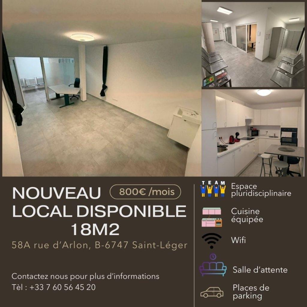 Location cellule professionnelle, 18 m², Location, Espace commercial