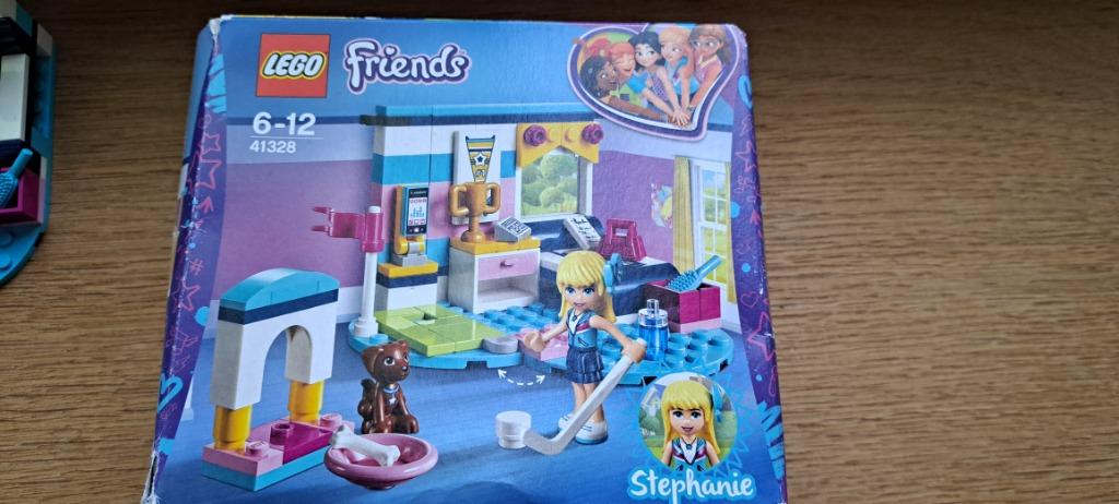 lego friends 41328 : slaapkamer stephanie, Ophalen, Gebruikt, Complete set, Lego