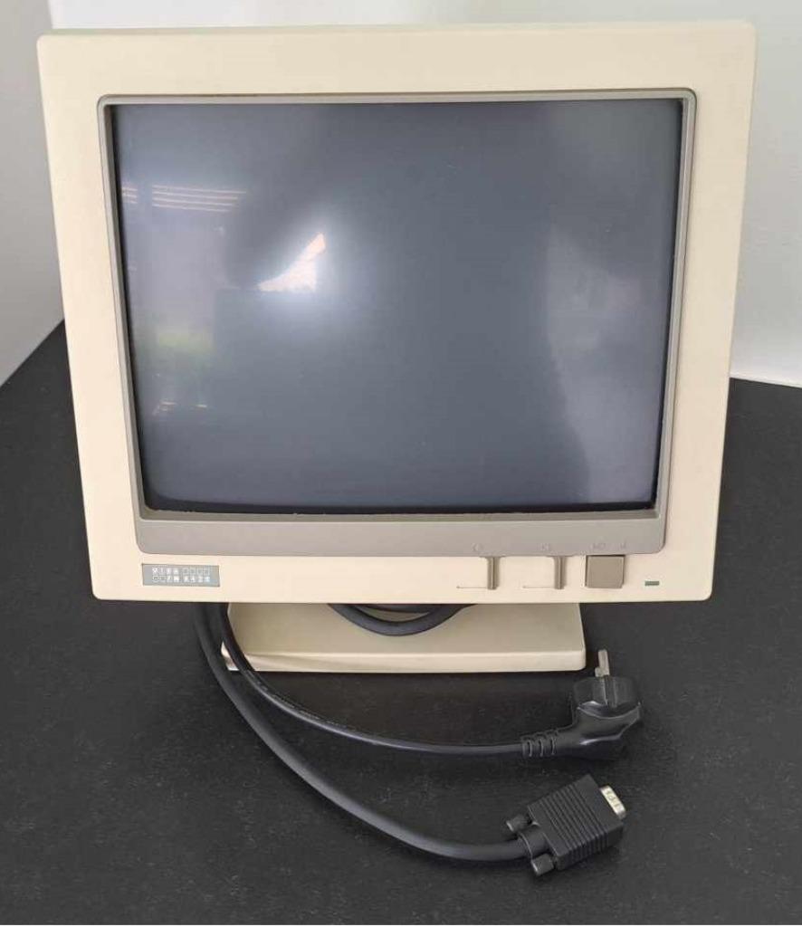 VISA FM 8420 monochrome CRT monitor, Computers en Software, Ophalen of Verzenden, VISA