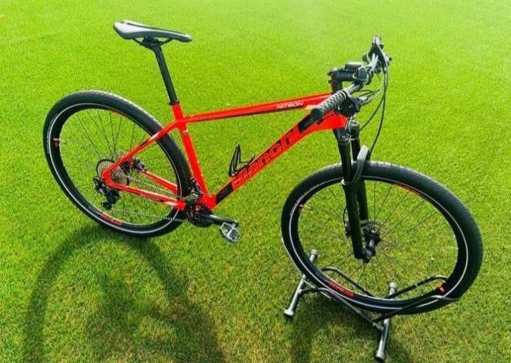 Mtb bianchi nitron 9.3 carbon, Fietsen en Brommers, Fietsen | Mountainbikes en ATB, Hardtail, Heren, Zo goed als nieuw, Ophalen