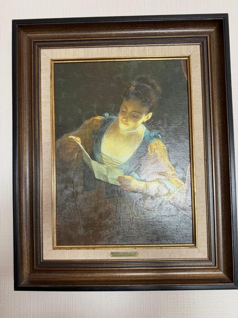 Lezende vrouw, Enlèvement