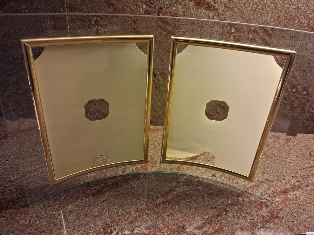 Cadre photo en verre incurvé, TV, Hi-fi & Vidéo, Photo | Cadres photo, Enlèvement