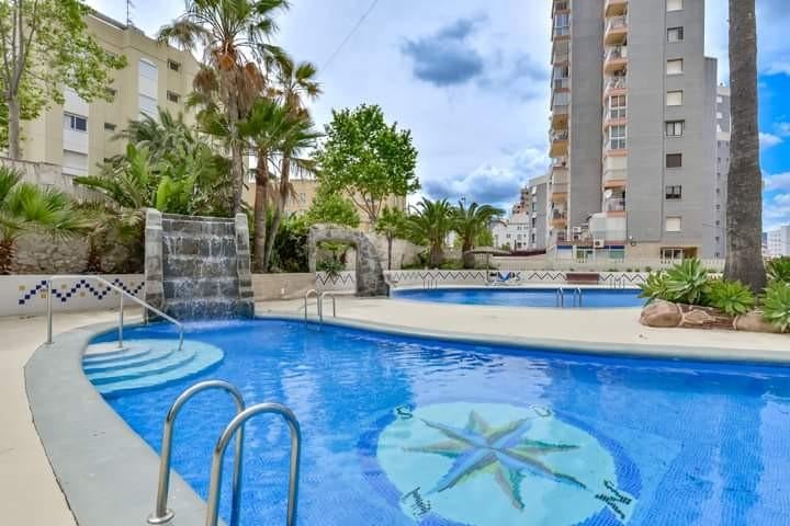 Spanje, calpe, te huur  app 4 personen. 1-11 aug, 19-31 aug, Machine à laver, Appartement, 1 chambre