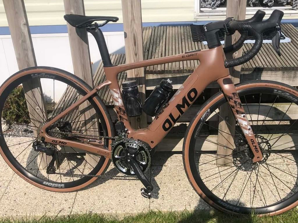 Elektrishe koersfiets OLMO, Vélos & Vélomoteurs, Enlèvement, Comme neuf