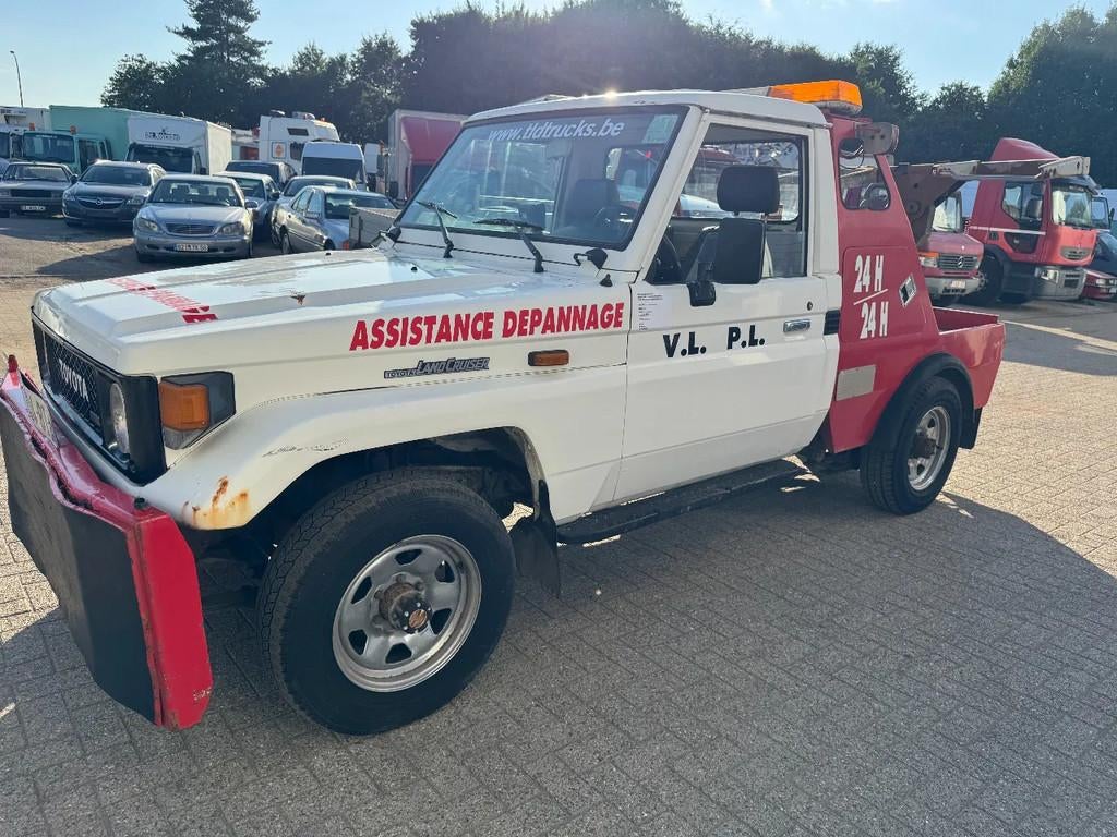 Toyota Land Cruiser *RECOVERY TRUCK-WINCH* (bj 1988), Autos, Camionnettes & Utilitaires, Entreprise, Boîte manuelle, Diesel, Toyota