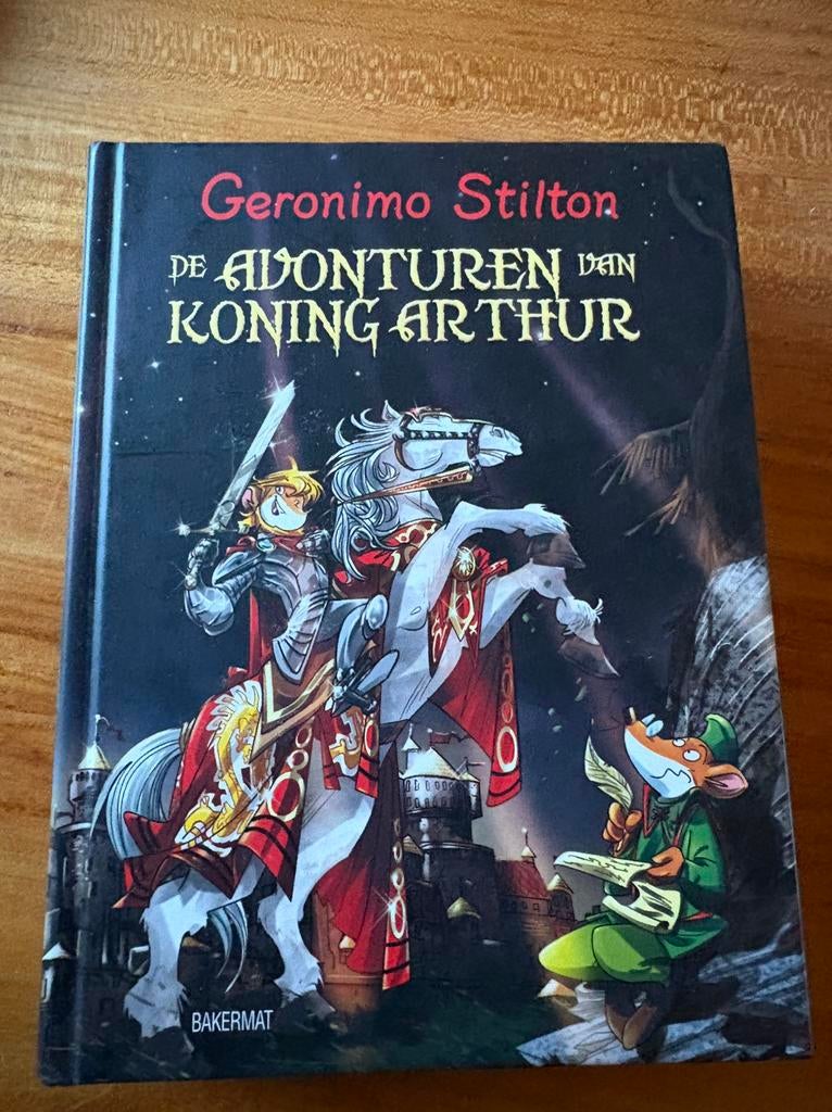 Geronimo stilton de avonturen van koning arthur, Boeken, Ophalen of Verzenden, Zo goed als nieuw