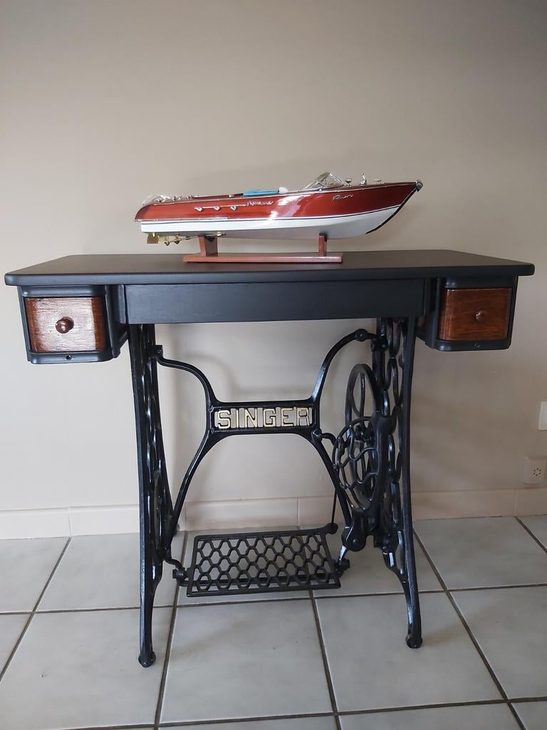 Pieds table de machine a coudre, Antiquités & Art, Enlèvement