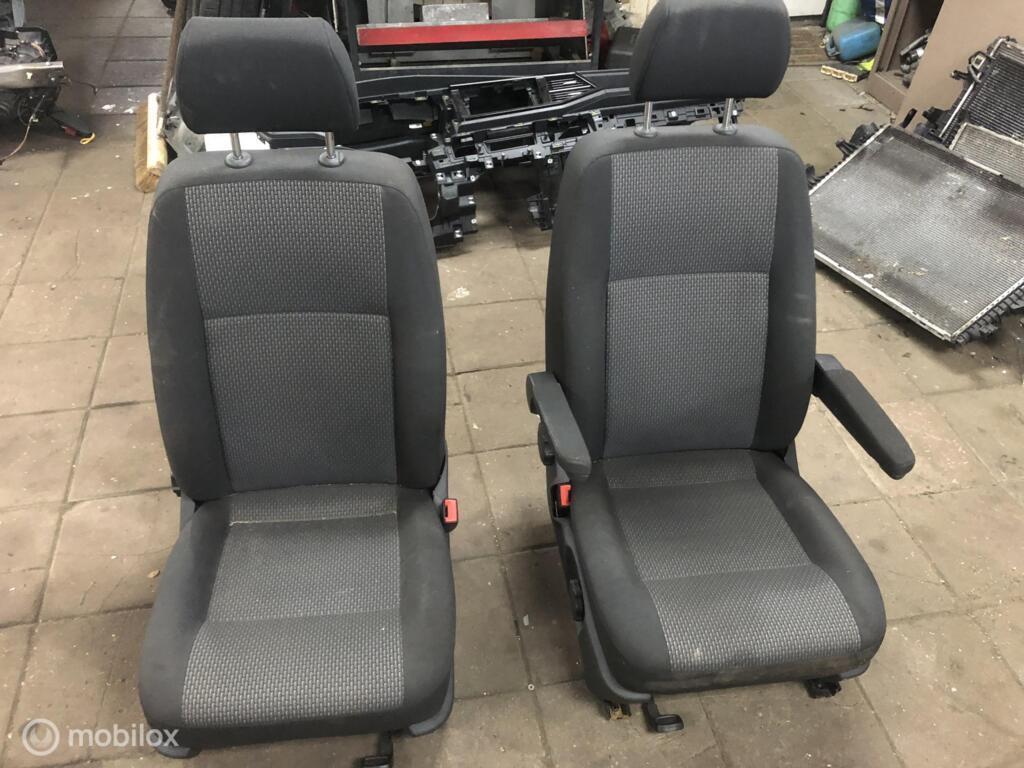 Volkswagen Transporter T6.1 ('19-'24) Stoel links en rechts, Auto-onderdelen, Interieur en Bekleding, Gebruikt, Volkswagen, Ophalen of Verzenden