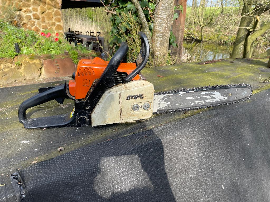 stihl kettingzaag, Enlèvement, Utilisé, Tronçonneuse, Stihl