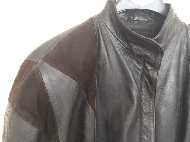 Veste en cuir noir T 38/40, Enlèvement, Porté, Taille 38/40 (M), Noir