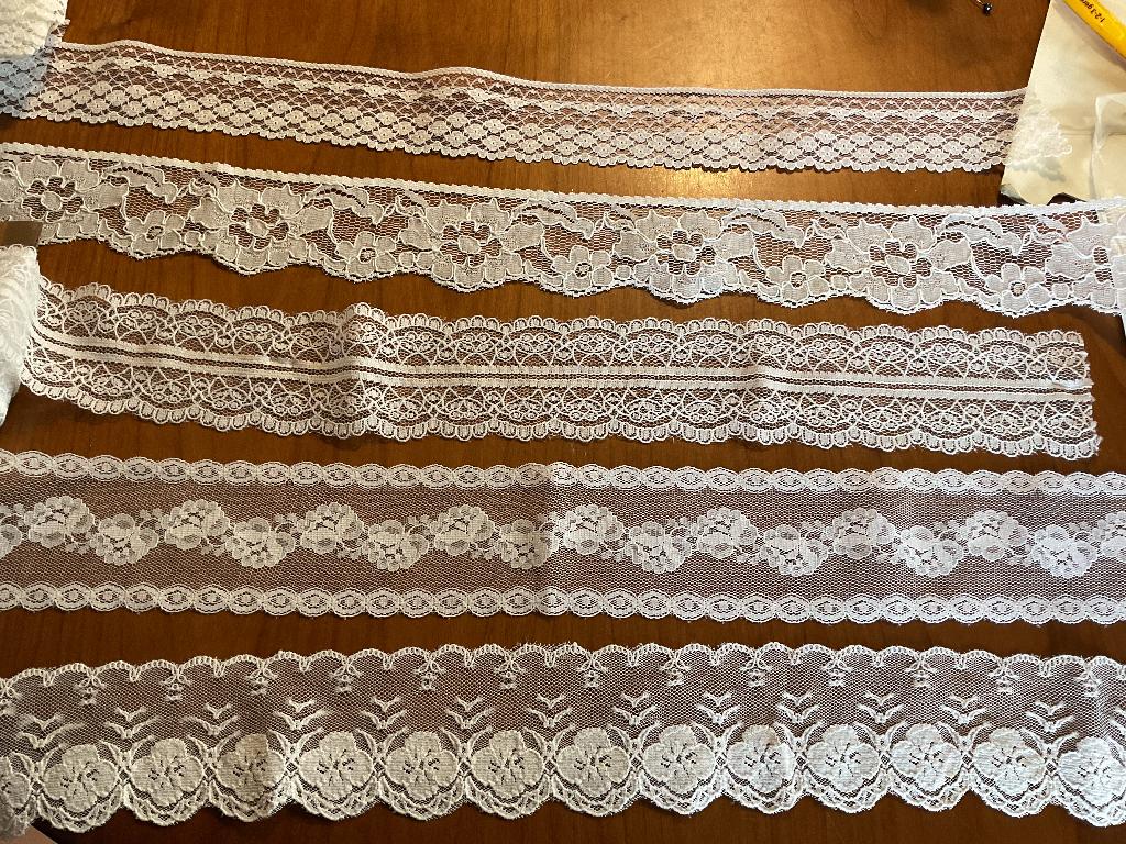 Opruiming van enkele prachtige kant. Lees, Ophalen of Verzenden, Kant