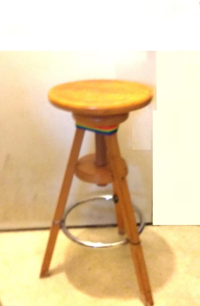 Tabouret solide 66 cm, Maison & Meubles, Envoi