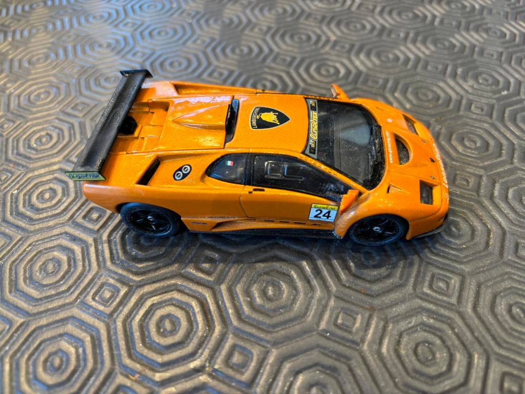 Lamborghini GTR 1/43 Kyosho, Hobby & Loisirs créatifs, Voitures miniatures | 1:43, Enlèvement ou Envoi, Comme neuf, Kyosho