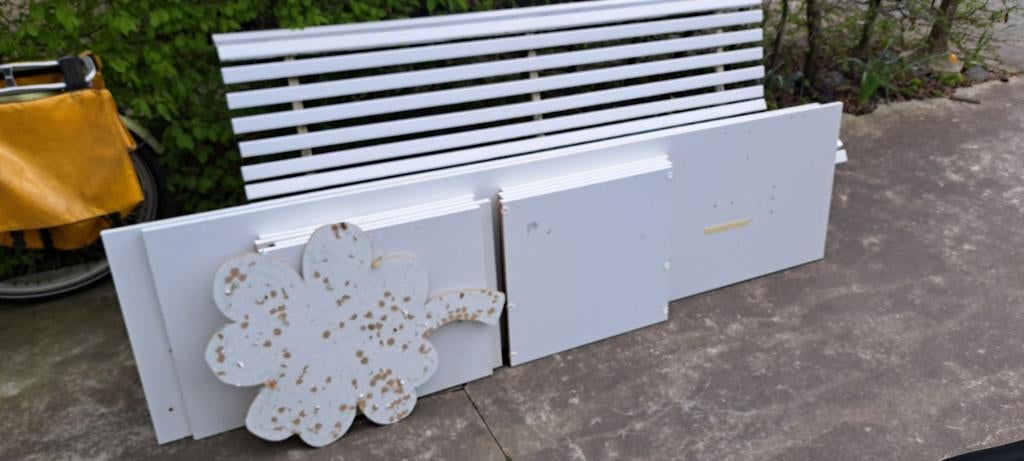 Afvalhout: meubelplanken, Enlèvement